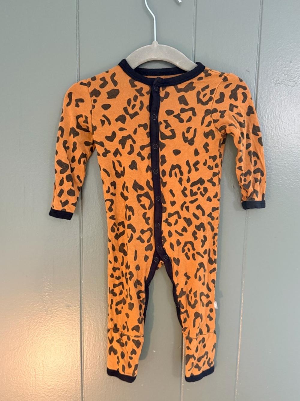 Kyle baby button romper